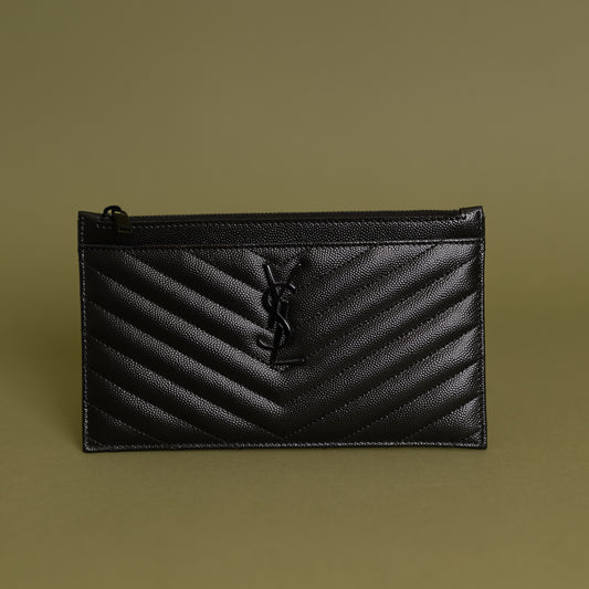 Quilted Pouch, So Black 10092