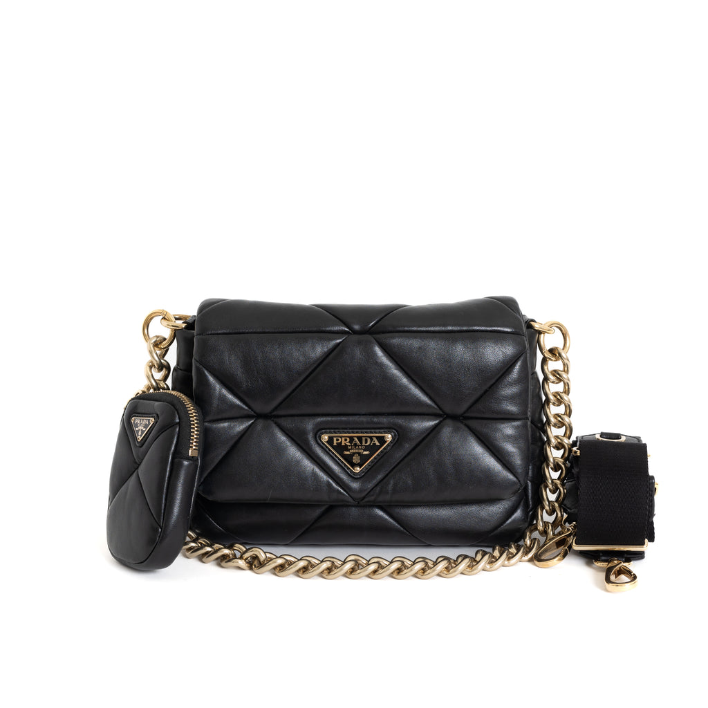 Small Napa Spectrum Crossbody, Black GHW 8428