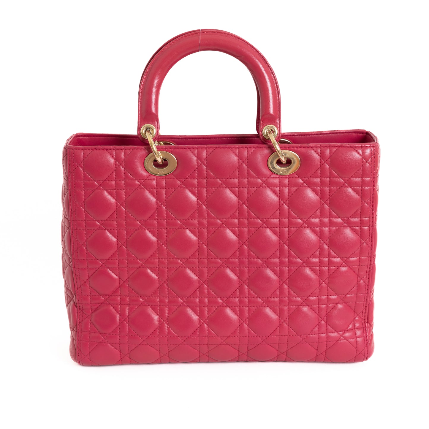 Medium Lady Dior, Pink Lambskin 8500