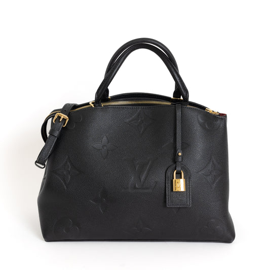 Grand Palais Tote, Black Empreinte 8441