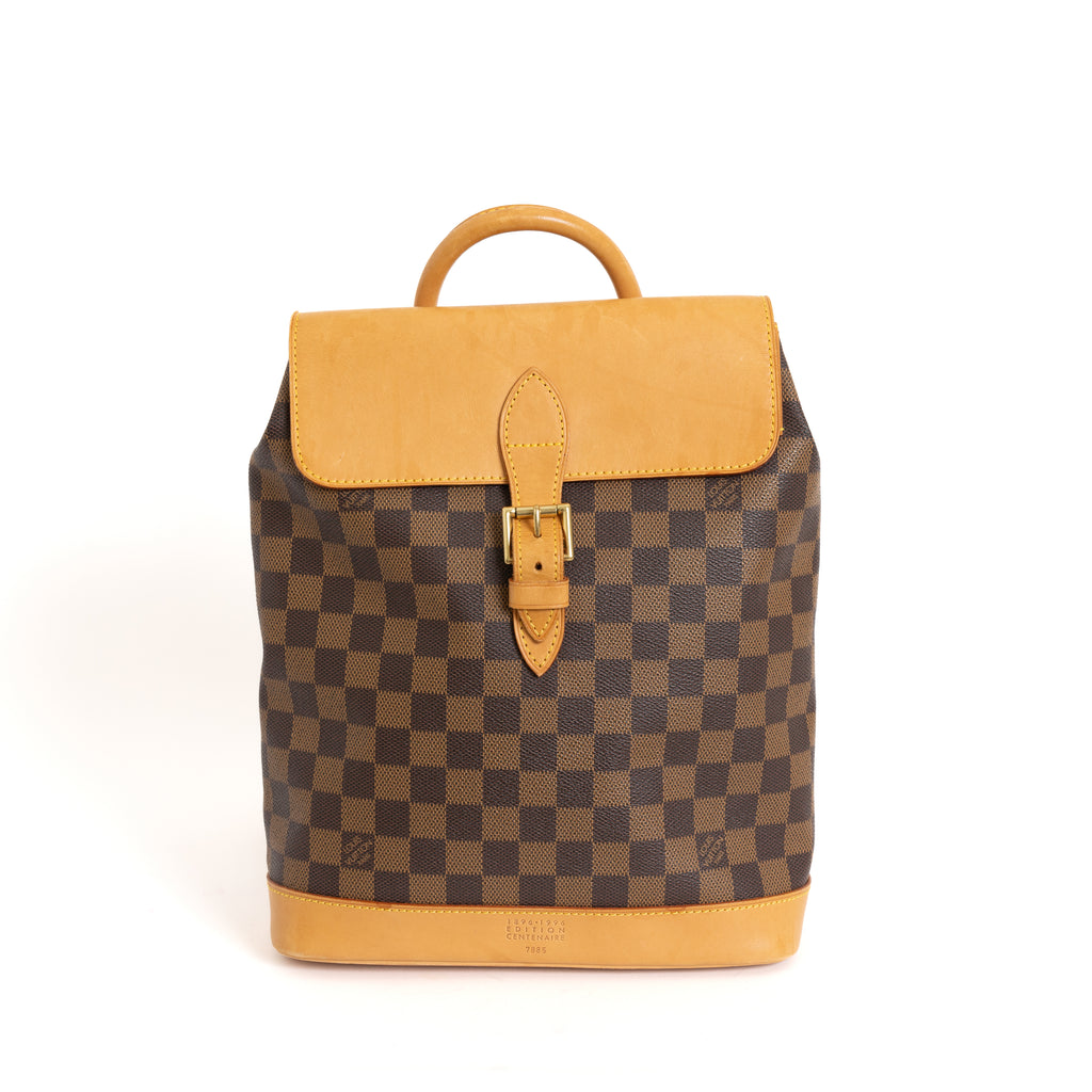 Soho Backpack, Centenaire Damier Ebene  8540