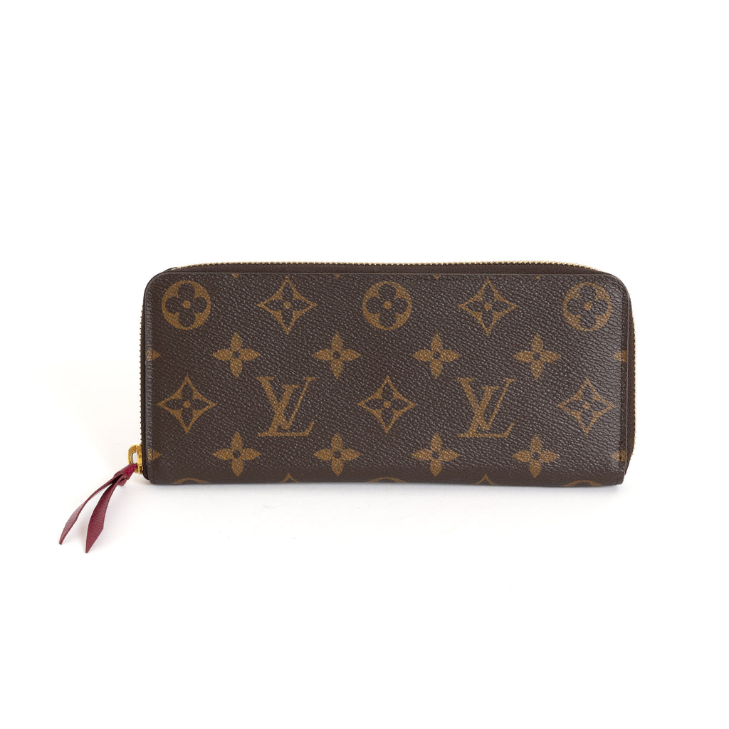 Clemence Wallet, Monogram Fuschia 8524