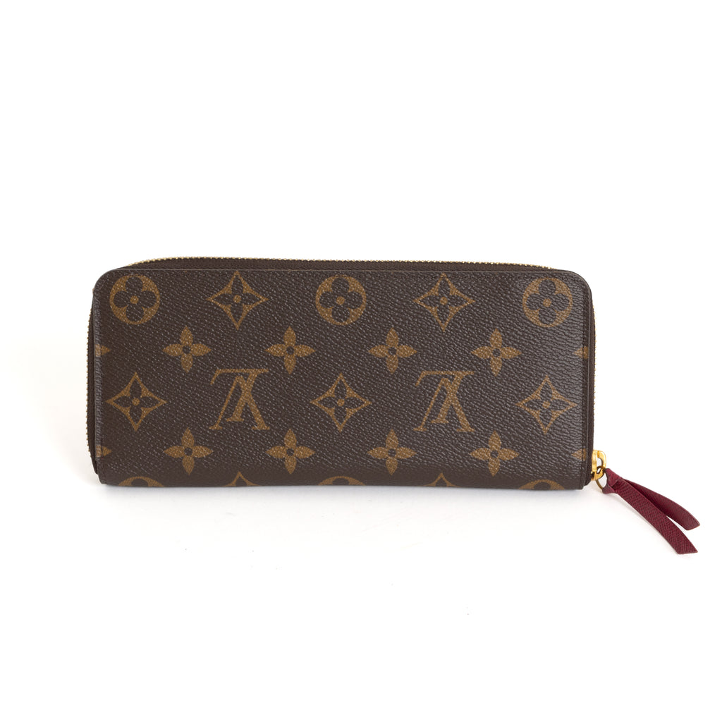 Clemence Wallet, Monogram Fuschia 8524