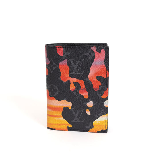 Monogram Eclipse Sunset Passport Holder 8525