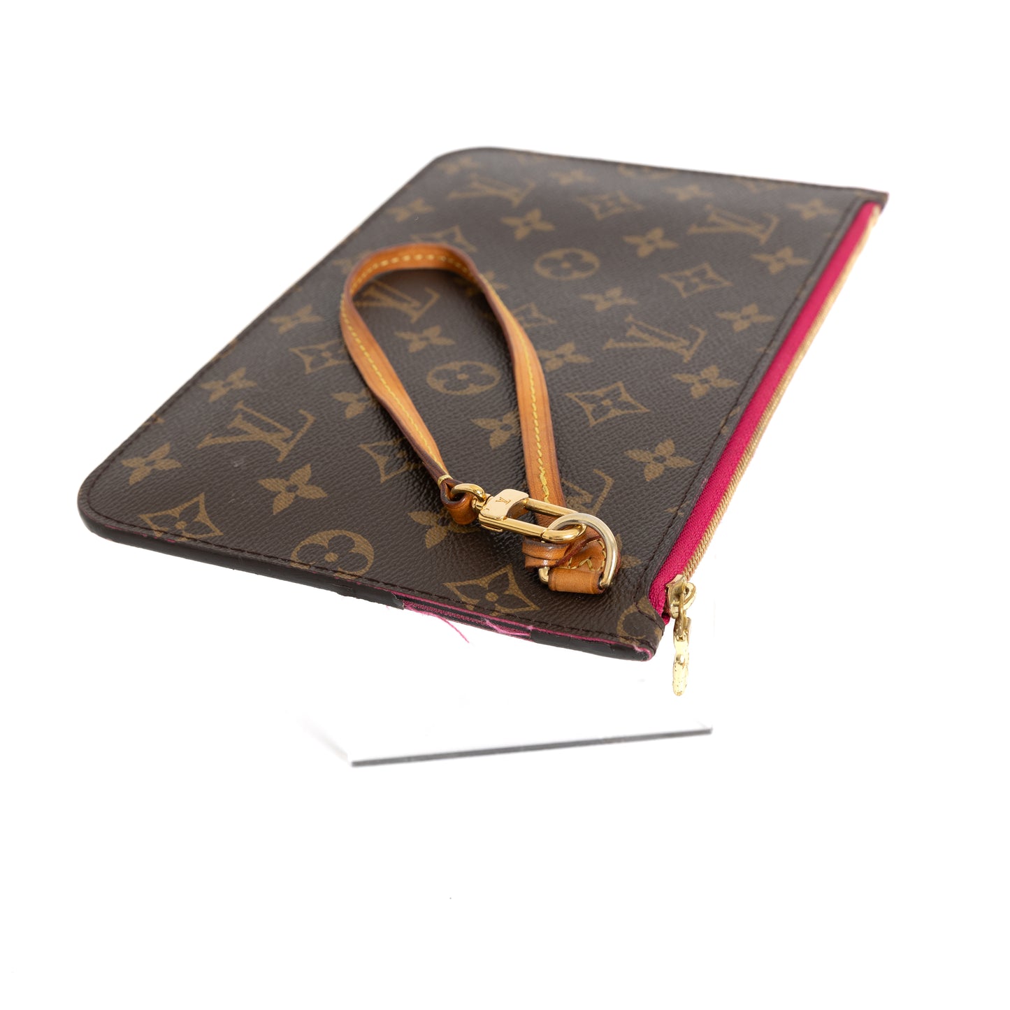 Pochette Wristlet, Monogram Fuscia 8222