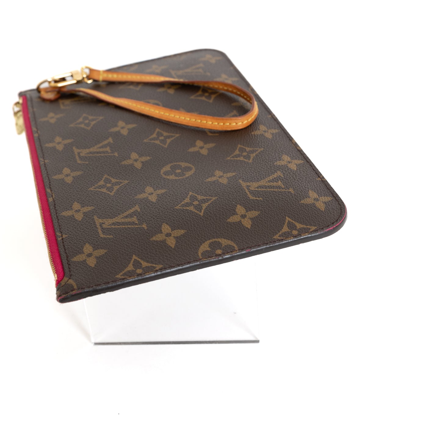 Pochette Wristlet, Monogram Fuscia 8222