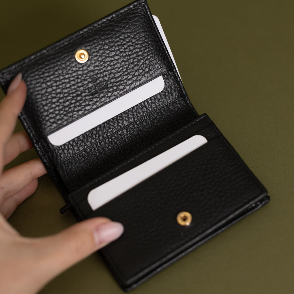 Marmont Compact Wallet, Black  8861