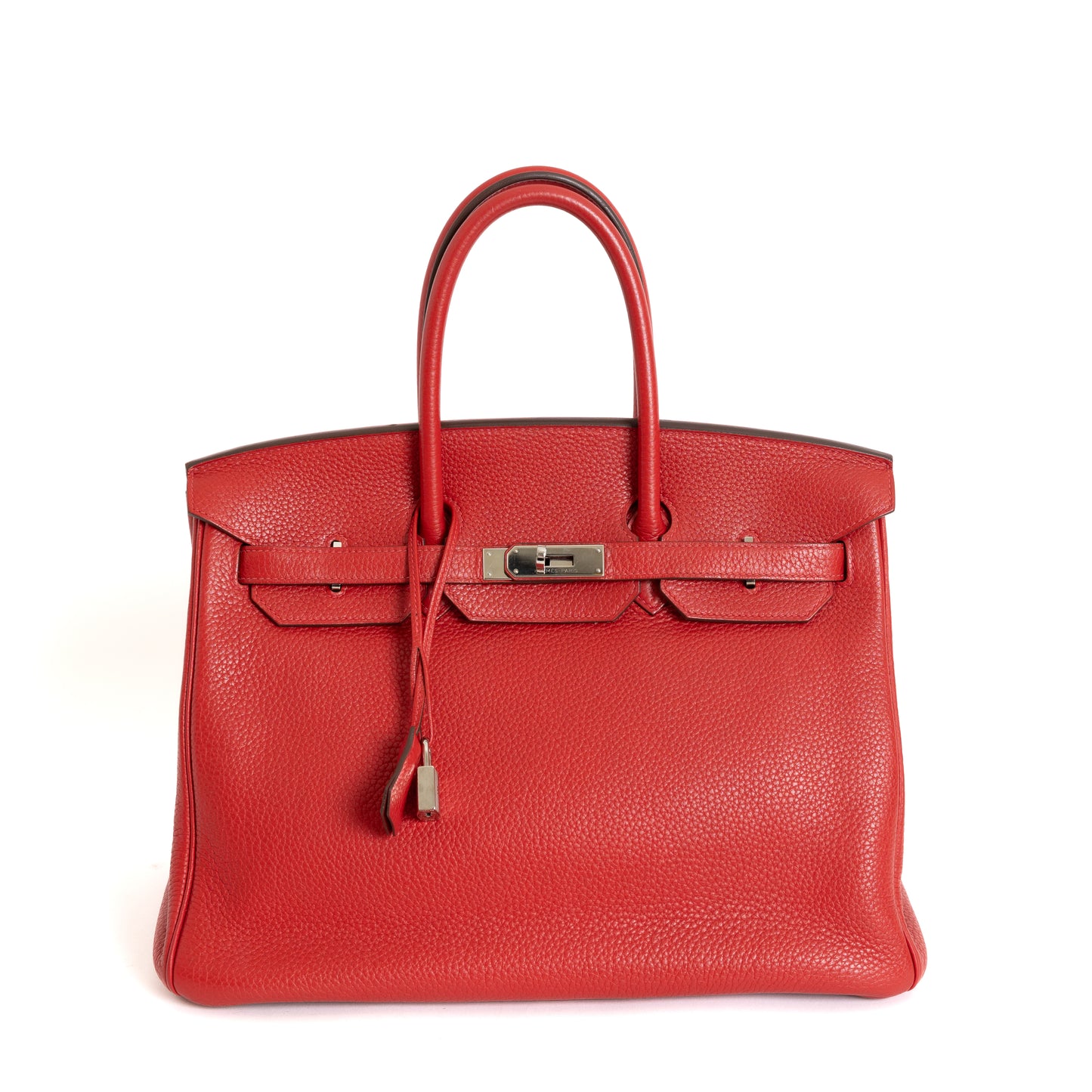 Birkin 35, Rouge Casque Clemence