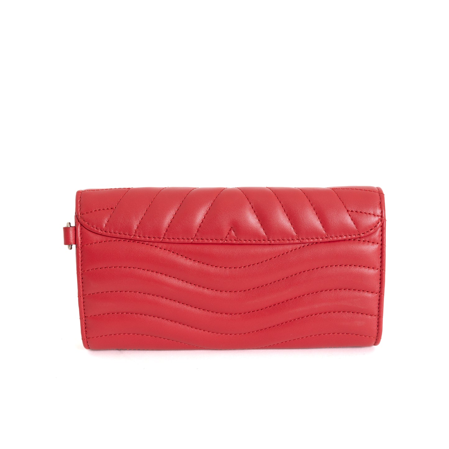 New Wave Long Wallet, Red 8266