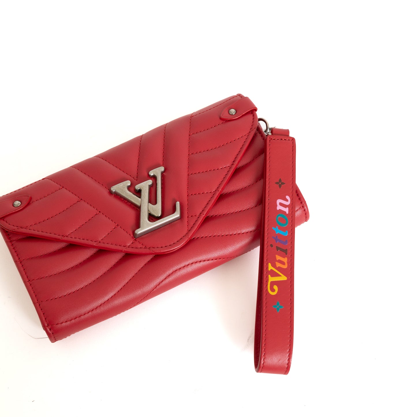 New Wave Long Wallet, Red 8266