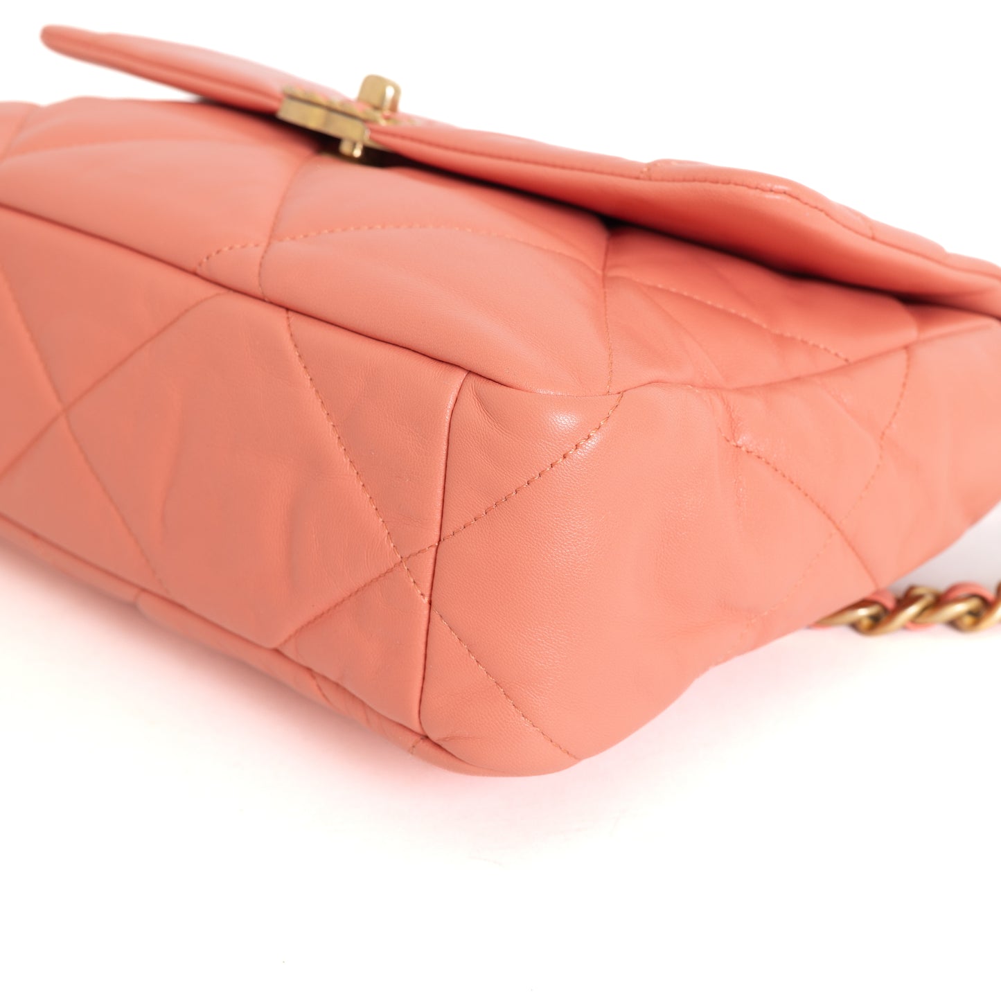 Large 19, Coral Goatskin 8029