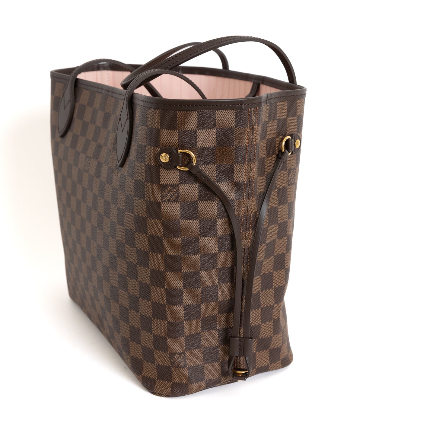 Neverfull MM, Damier Ebene Rose Ballerine 8296