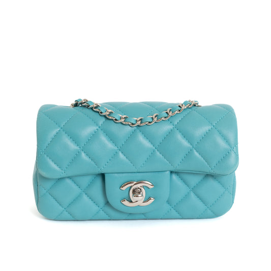 Classic Flap Extra Mini, Turquoise 8098