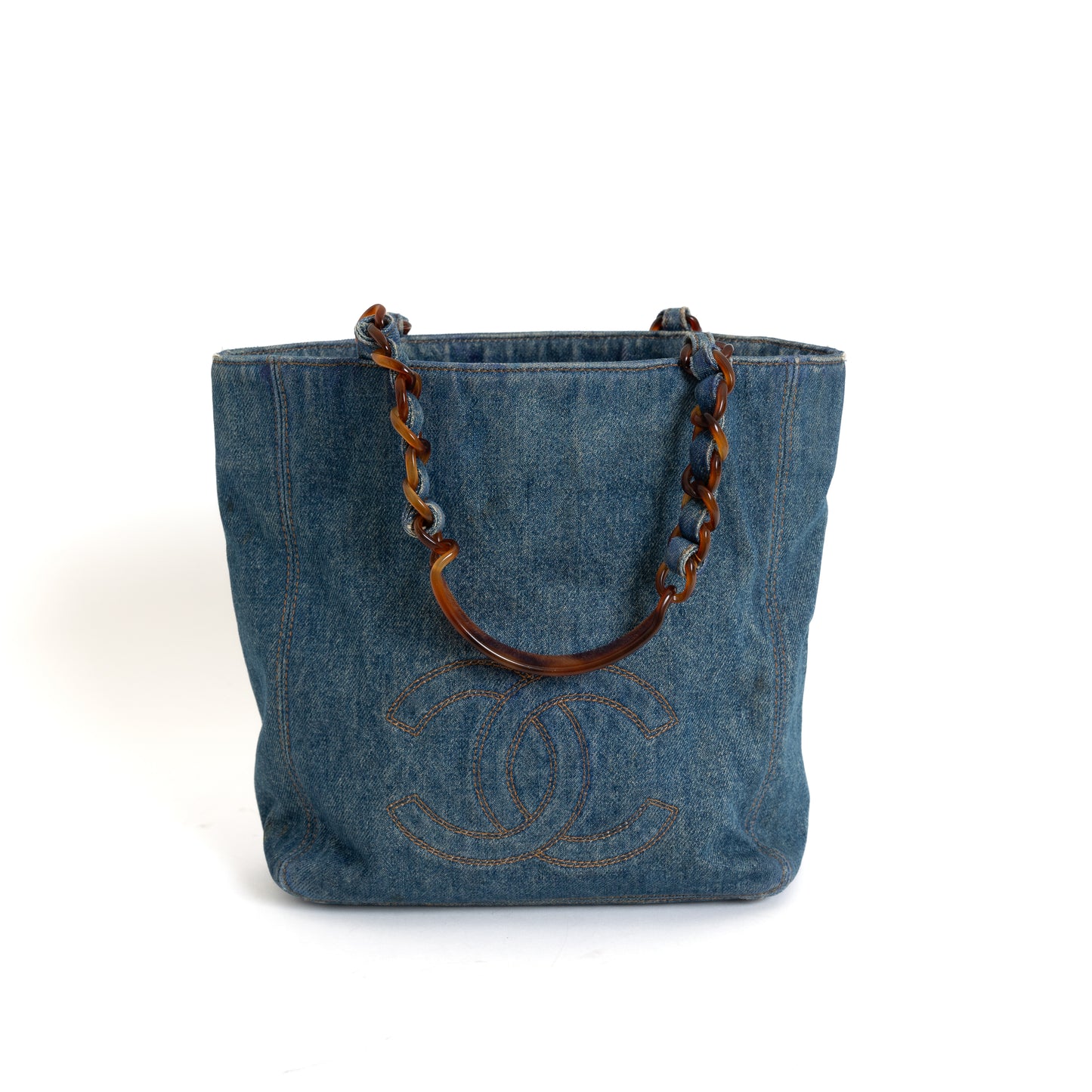 CC Stitch Denim Tote 7946