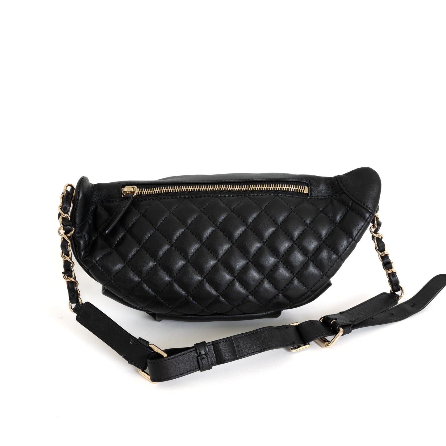 Black Lambskin Bumbag GHW 8280