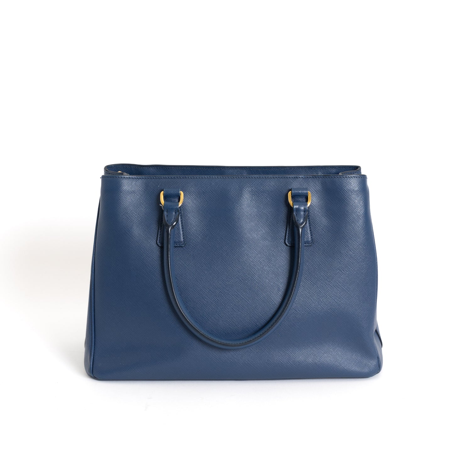 Medium Galleria, Blue Saffiano