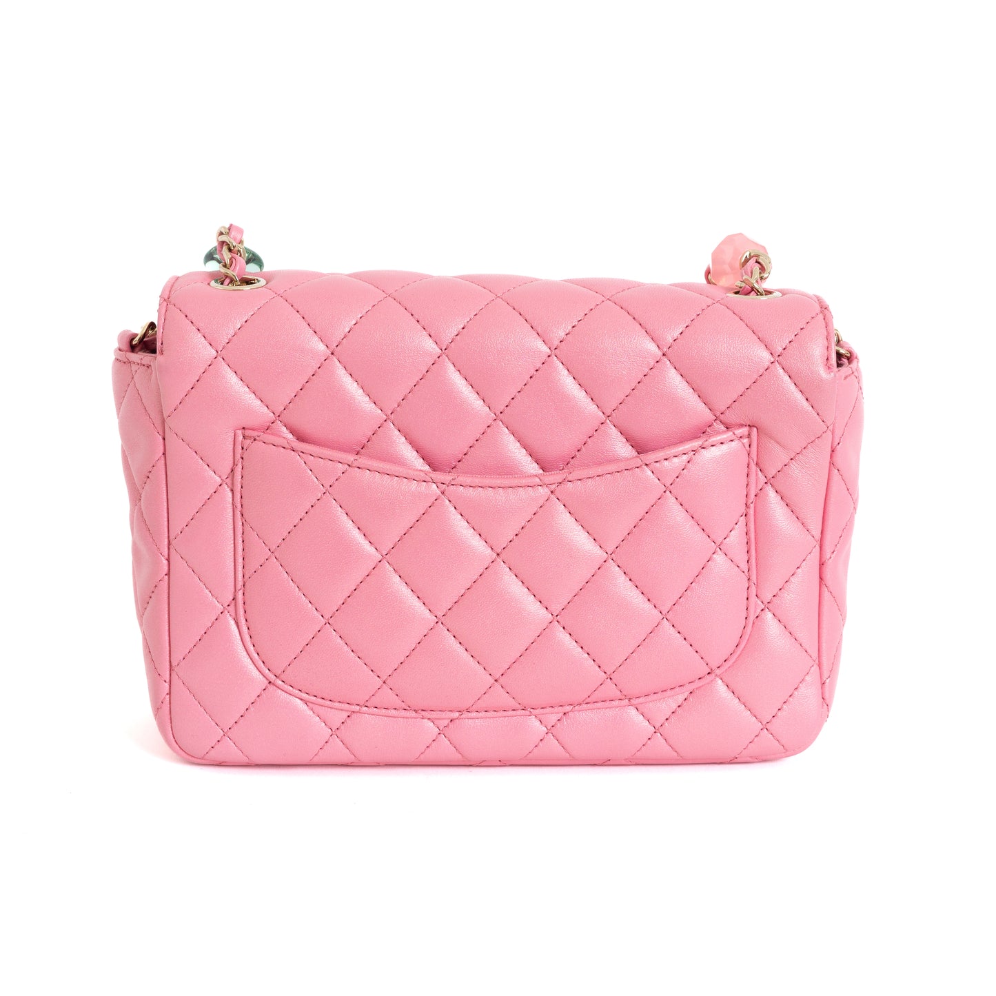 Mini Single Flap, Candy Hearts Pink 8189