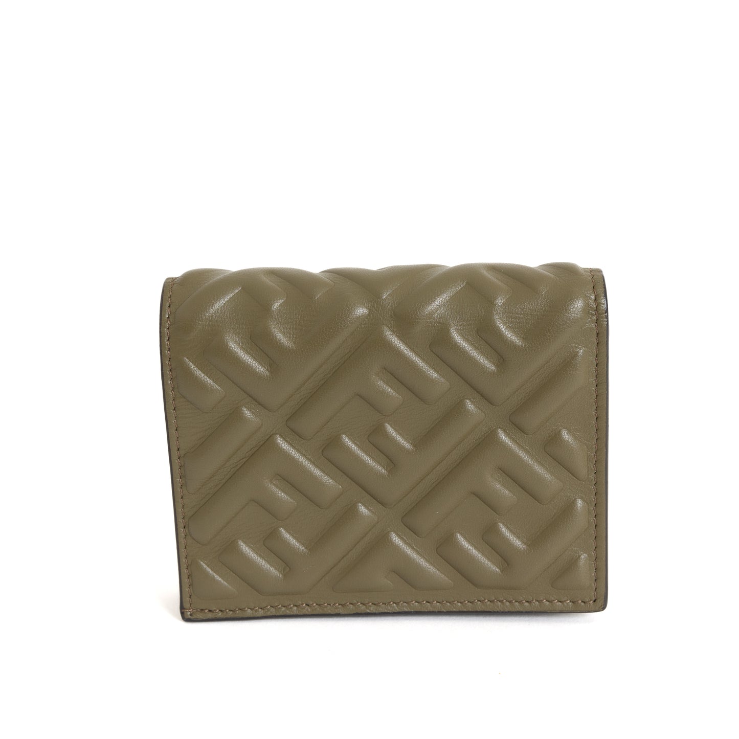 FF Embossed Baguette Compact, Green