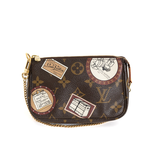 Mini Pochette Monogram, Stamps 8210