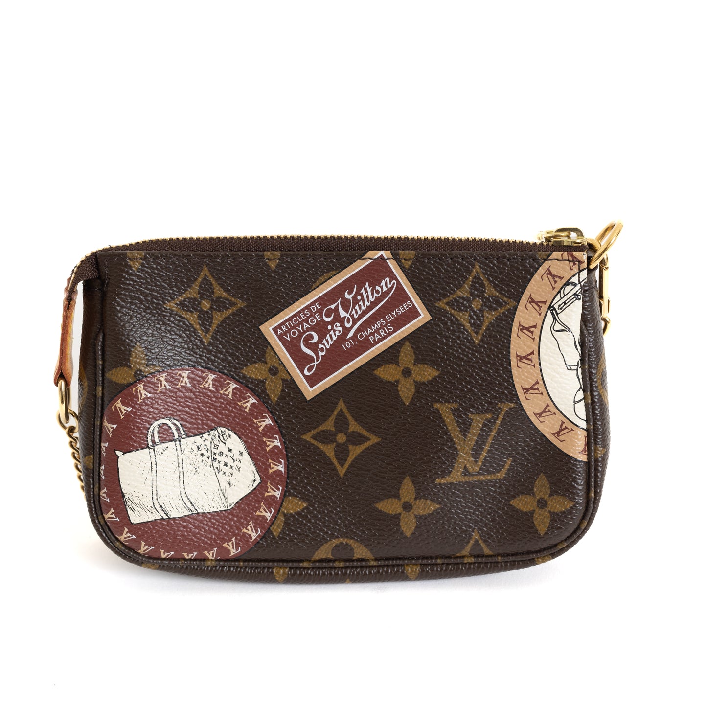 Mini Pochette Monogram, Stamps 8210