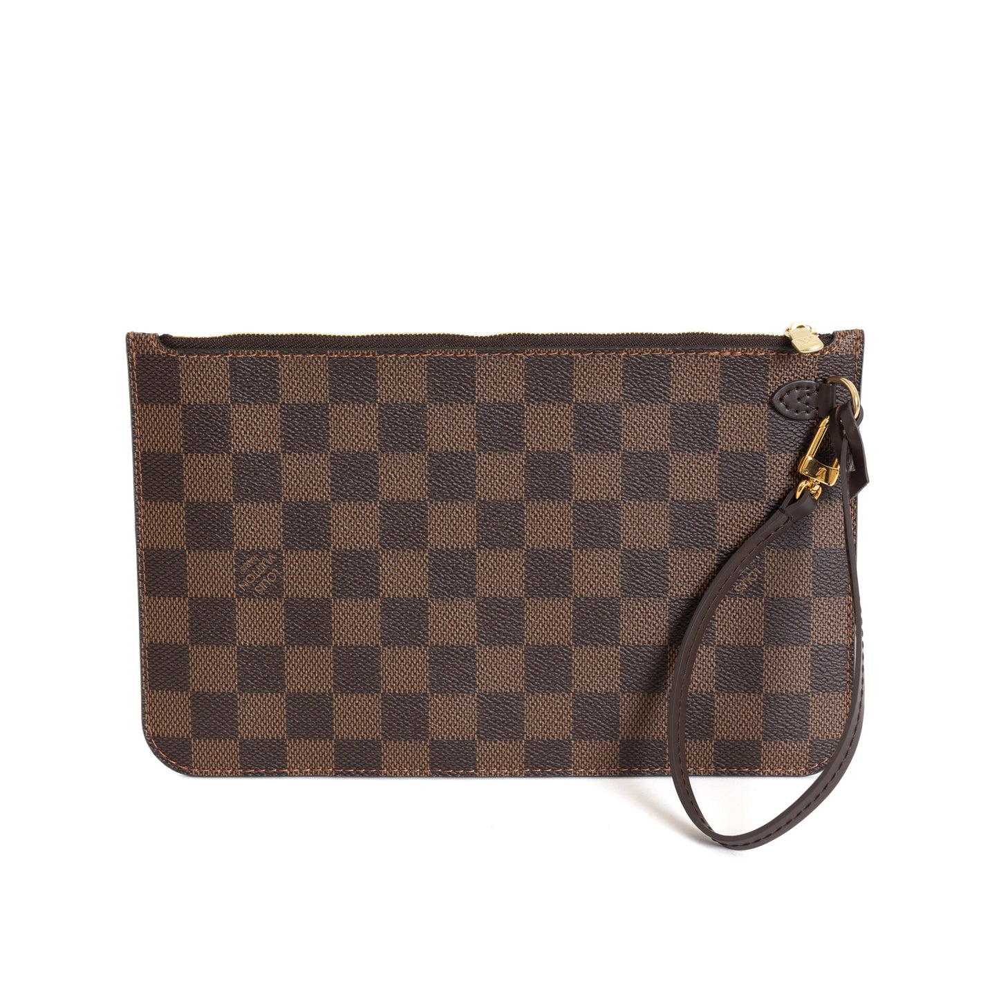 Pochette Wristlet, Damier Ebene Red 8192