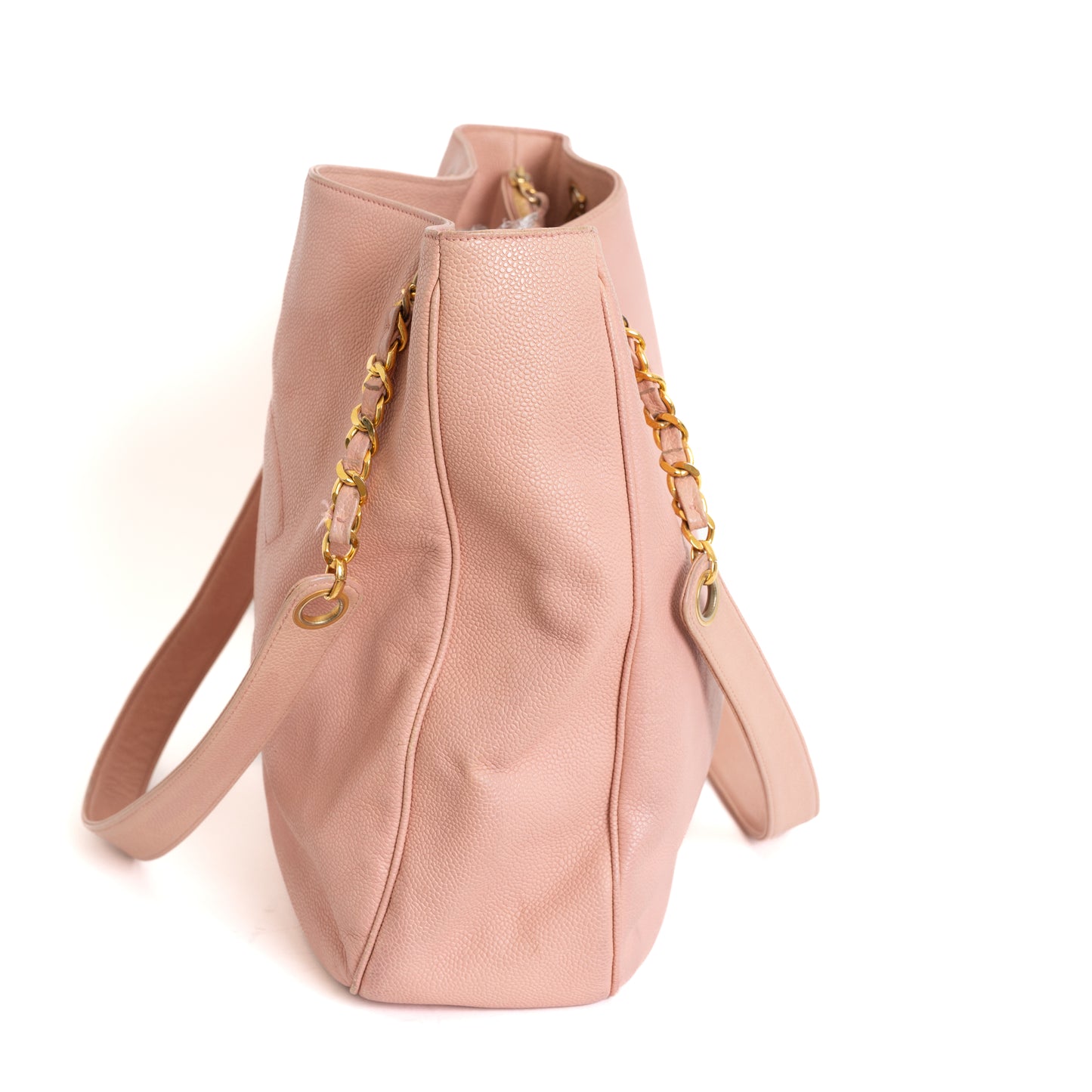 Vintage Timeless Tote Pink Caviar 8187