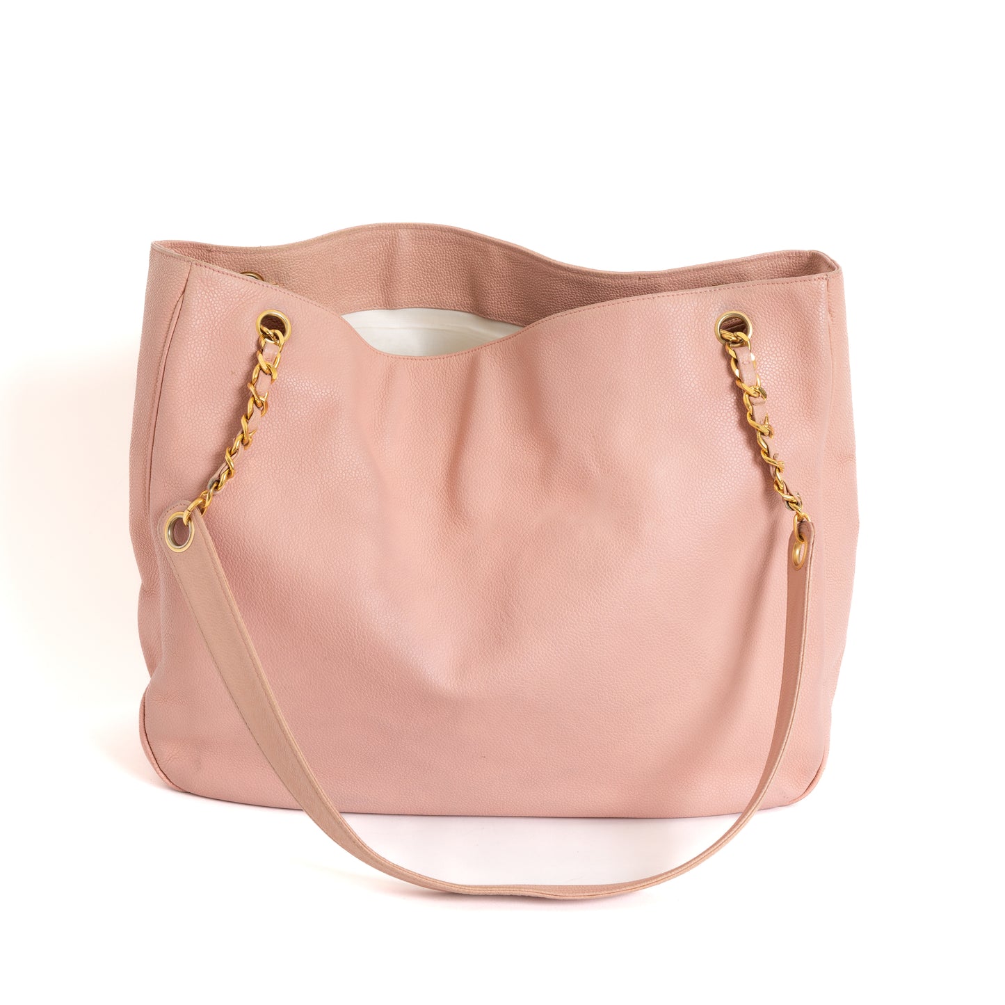 Vintage Timeless Tote Pink Caviar 8187