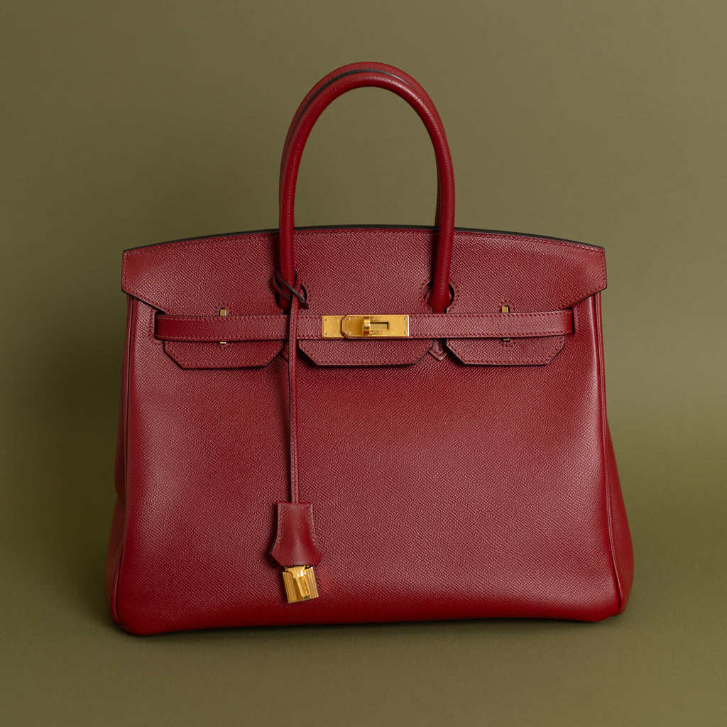 Birkin 35, Rouge Grenat Epsom GHW 8427