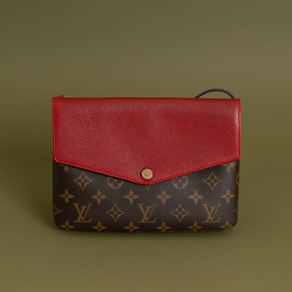 Twice Pochette, Monogram Cherry 9238