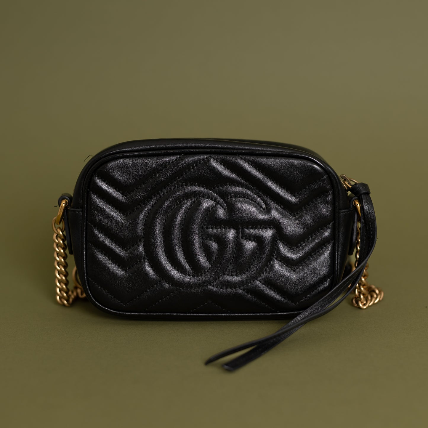 Mini Marmont Camera Bag, Black 9241