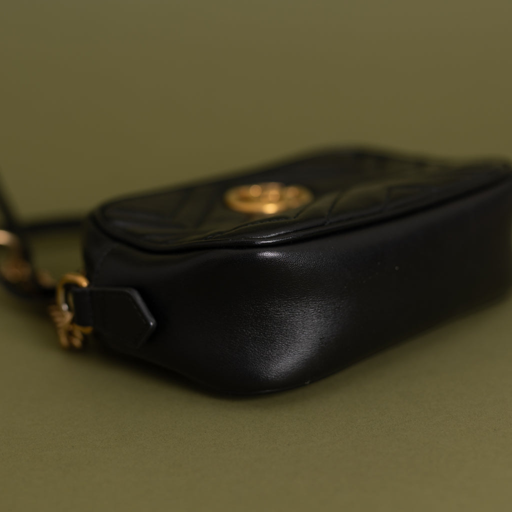 Mini Marmont Camera Bag, Black 9241