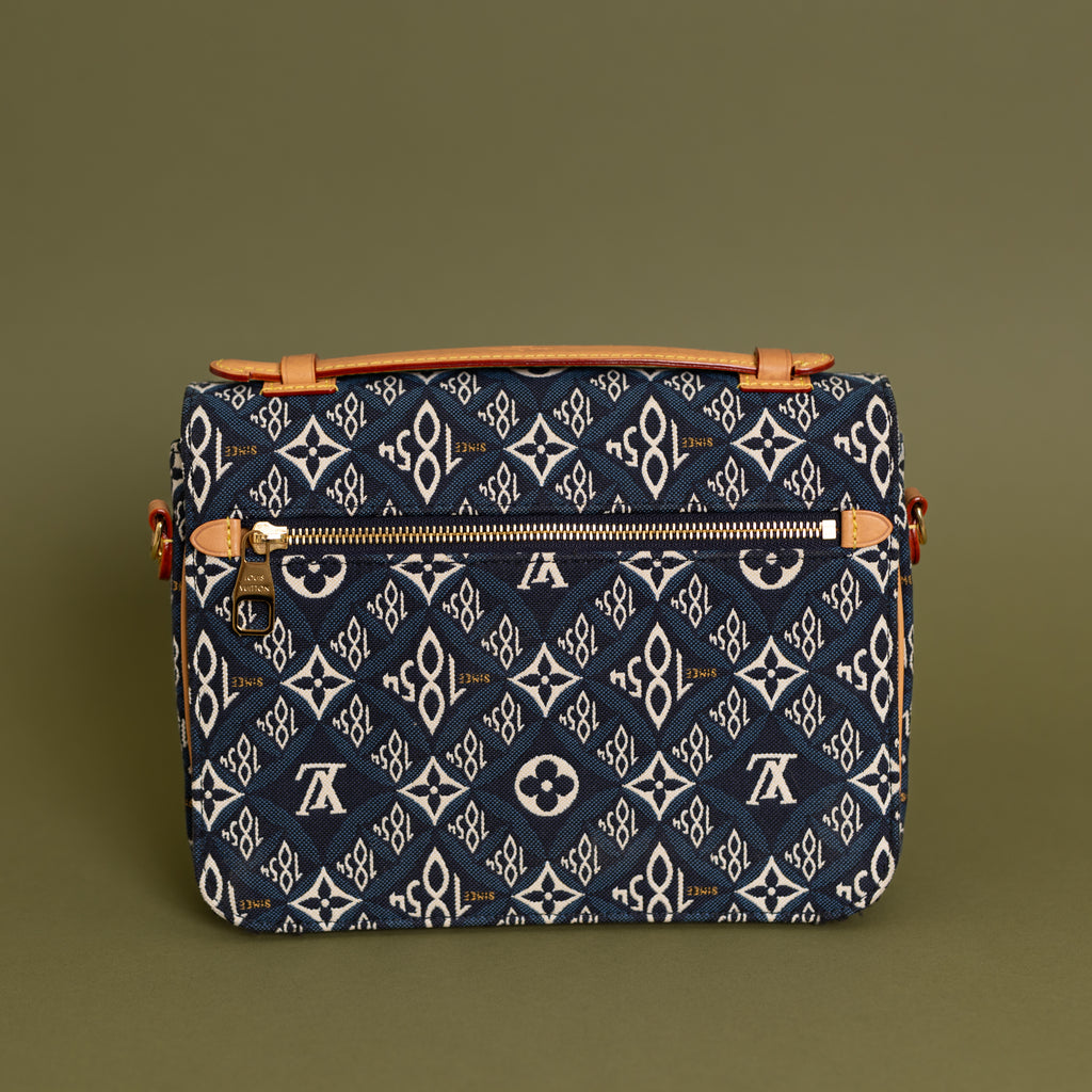 Pochette Metis 1854, Monogram Jacquard Navy 9311