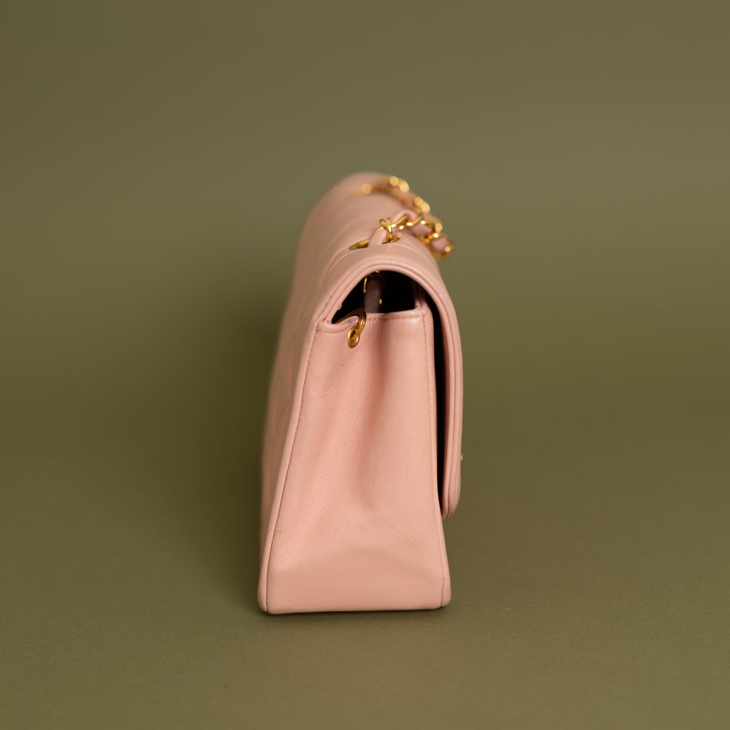 Small Diana, Light Pink Lambskin 9341