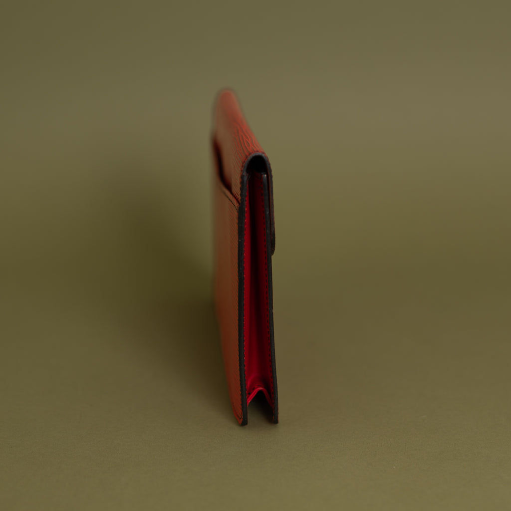 Envelope Clutch, Red Epi 9345