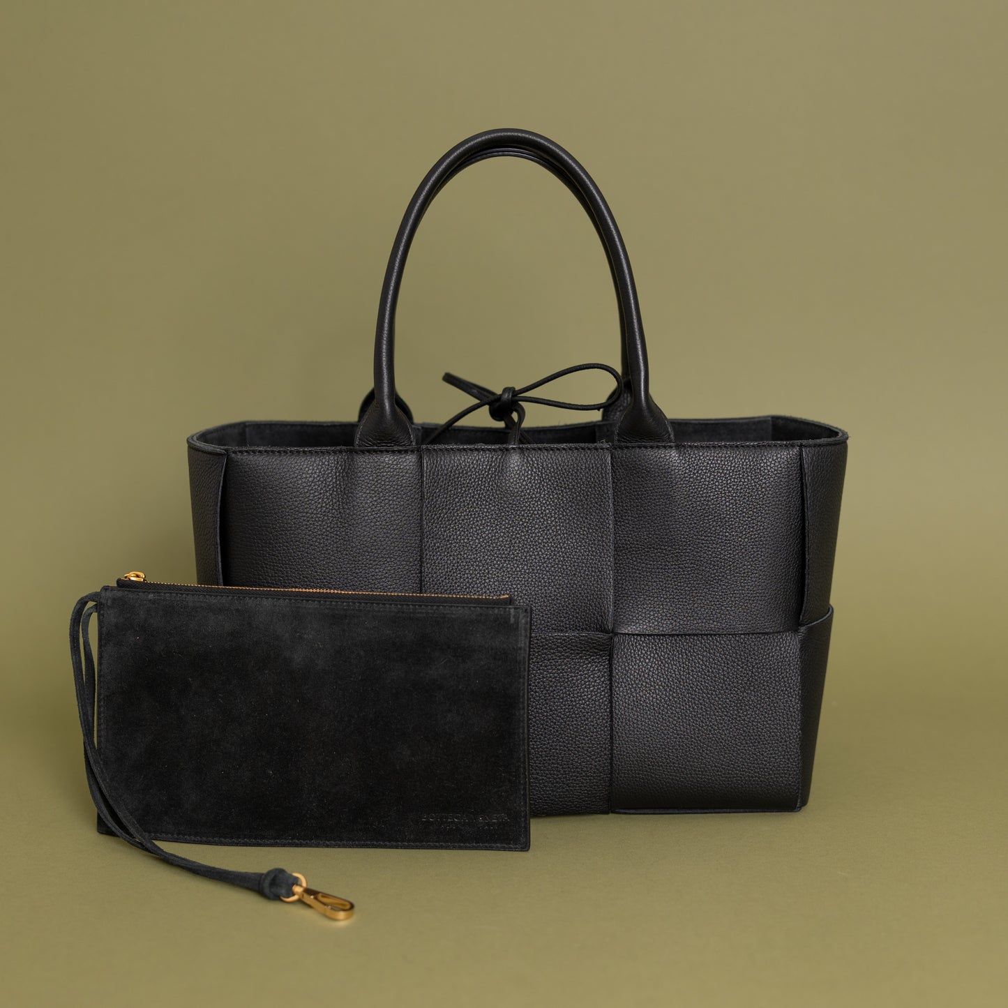 Small Arco Tote Bag, Black
